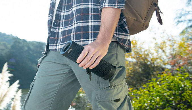 Купить Портативная акустика SONY SRS-XB23 зеленая — Фото 4