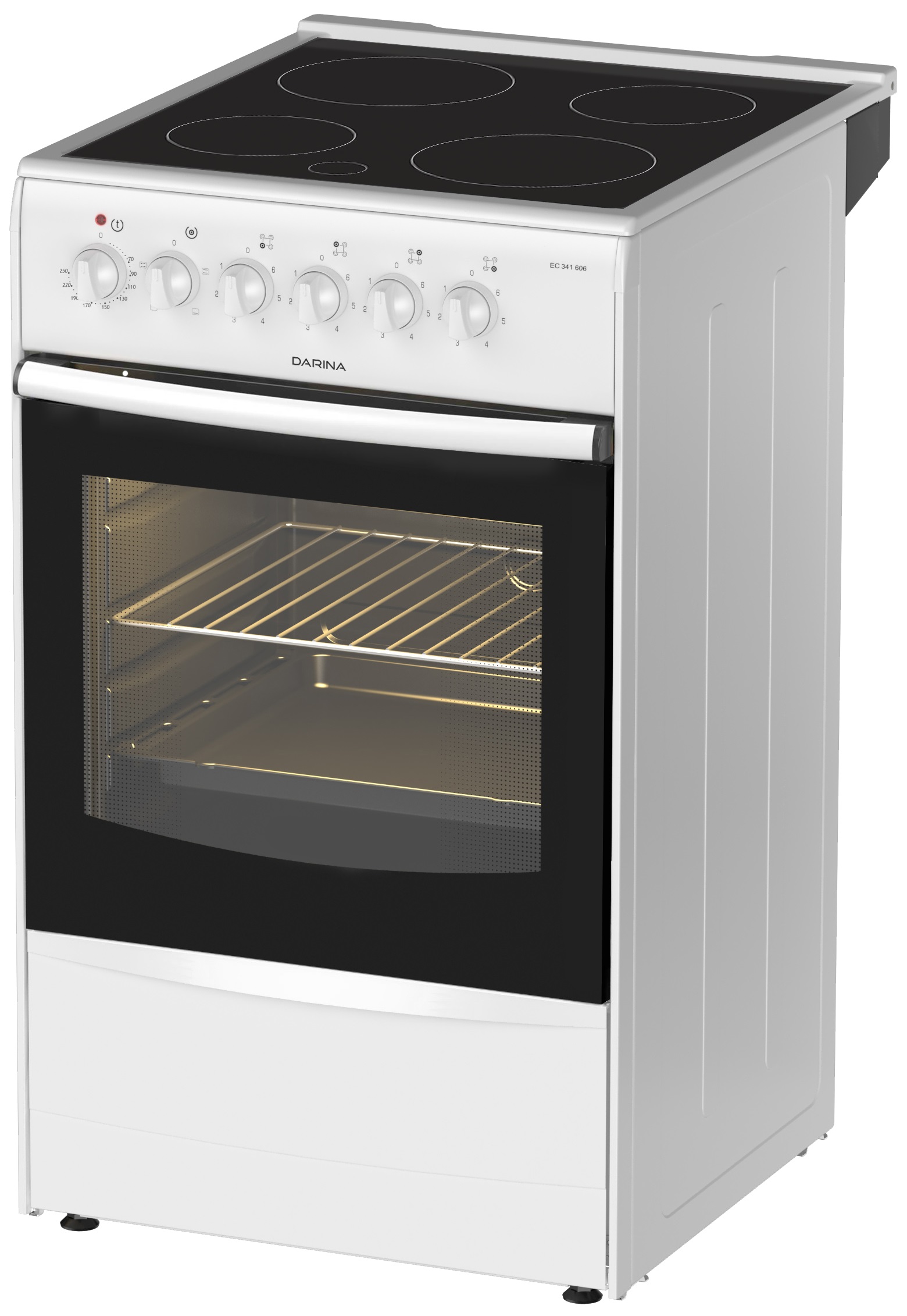 Электрическая плита DARINA B 3607 W																		 — описание, фото, цены в интернет-магазине PT Stores