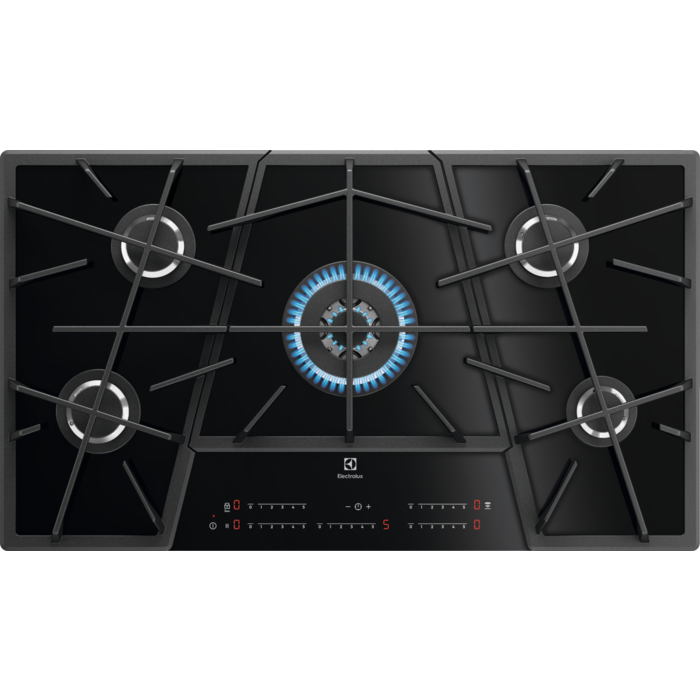 Газовая варочная панель Electrolux KGV 9539 IK																		 — описание, фото, цены в интернет-магазине PT Stores