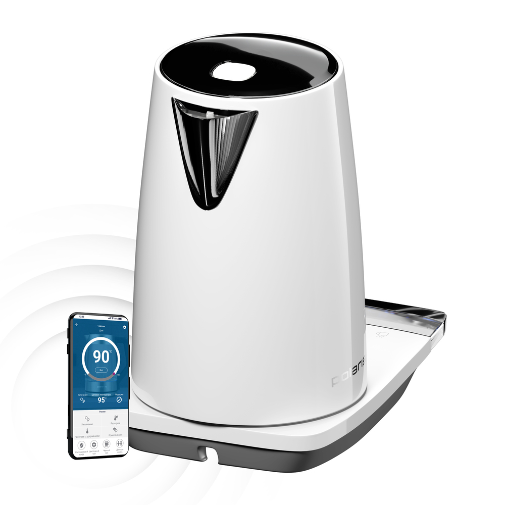 Купить Чайник POLARIS PWK 1755CAD WIFI IQ Home белый — Фото 3