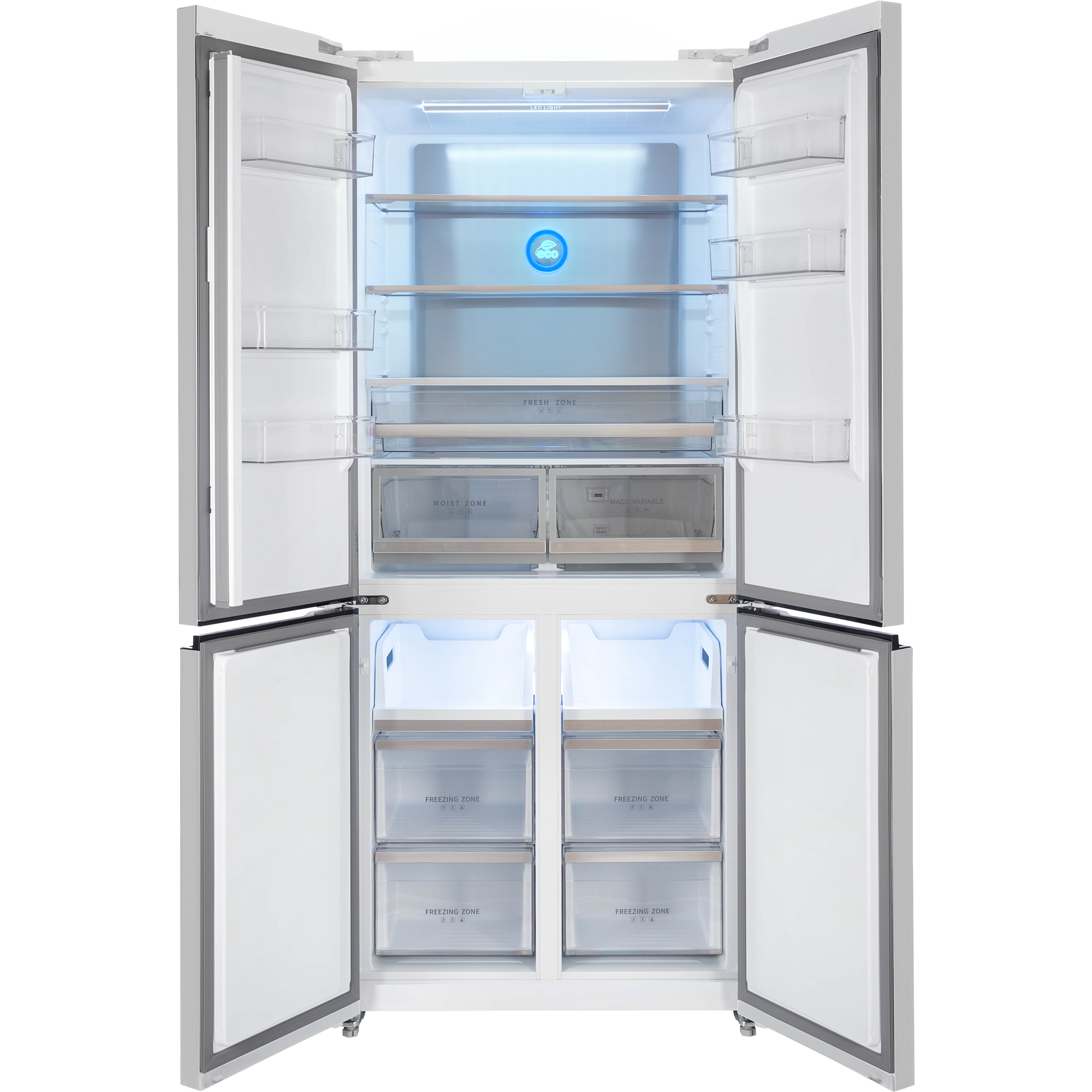 Купить Холодильник HIBERG RFQ-600DX NFGW inverter — Фото 4