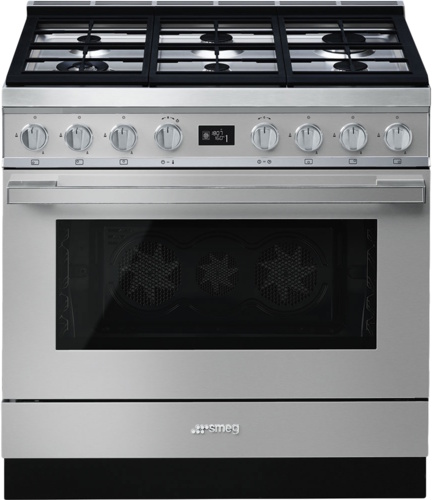 Комбинированная плита SMEG CPF9GPX																		 — описание, фото, цены в интернет-магазине PT Stores