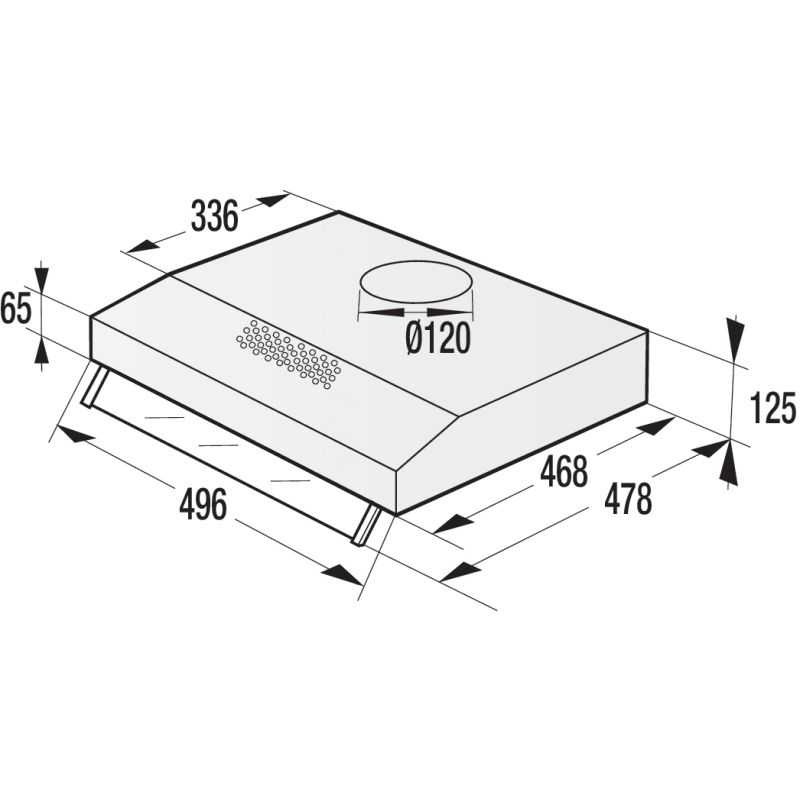 Купить Плоская вытяжка GORENJE WHU 529 EW/M — Фото 4