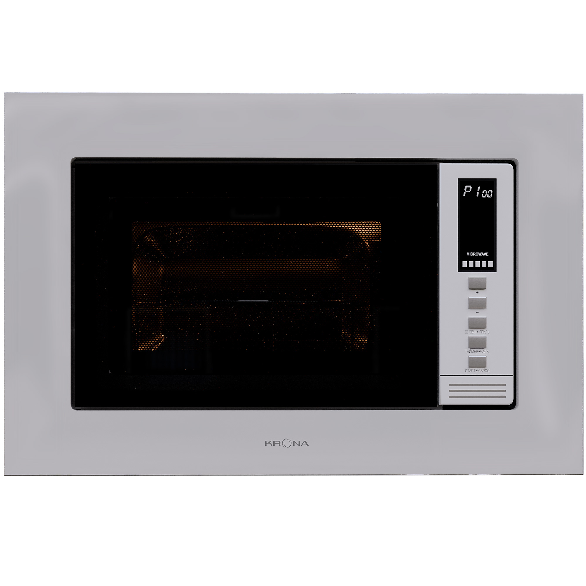 Встраиваемая СВЧ печь KRONA LAUNE 60 WH K																		 — описание, фото, цены в интернет-магазине PT Stores