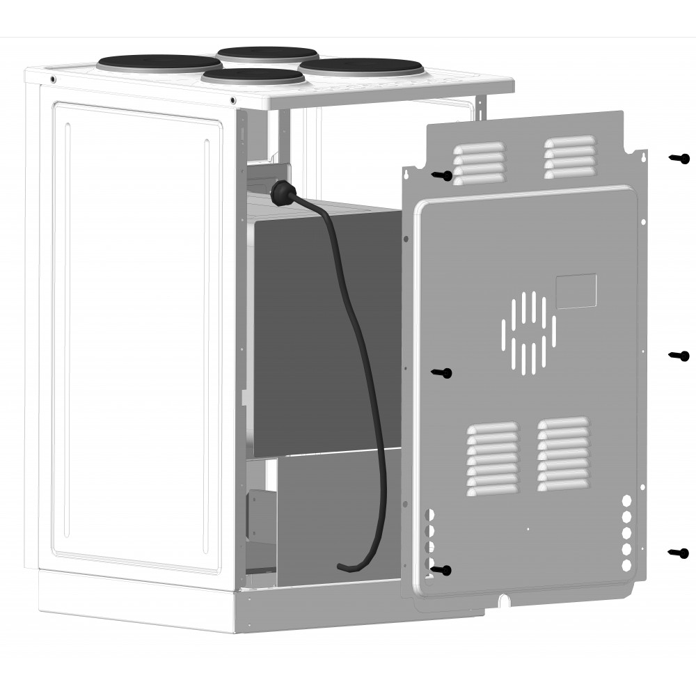 Купить Электрическая плита Лысьва ЭП 301 СТ Черный — Фото 8