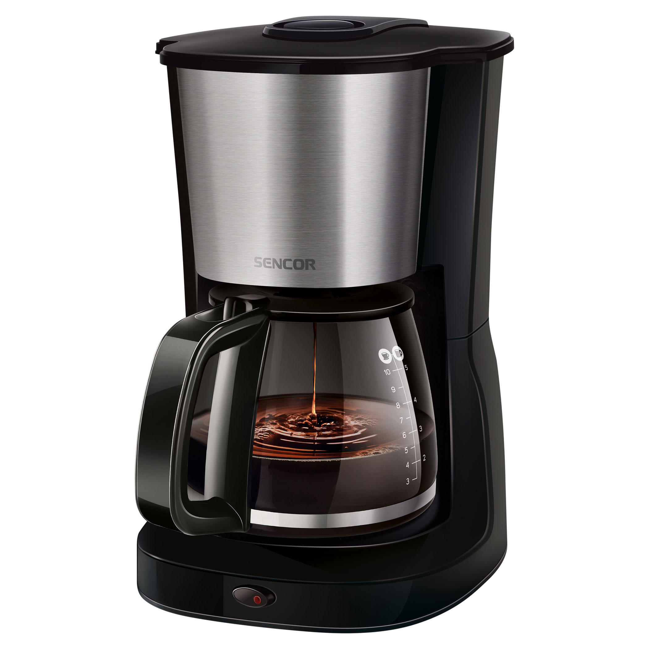Кофемашина Sencor SCE 3050SS																		 — описание, фото, цены в интернет-магазине PT Stores