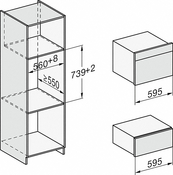 Купить Подогреватель посуды MIELE ESW 7020 OBSW — Фото 2