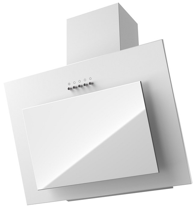 Наклонная вытяжка KRONA FREYA 600 white PB																		 — описание, фото, цены в интернет-магазине PT Stores