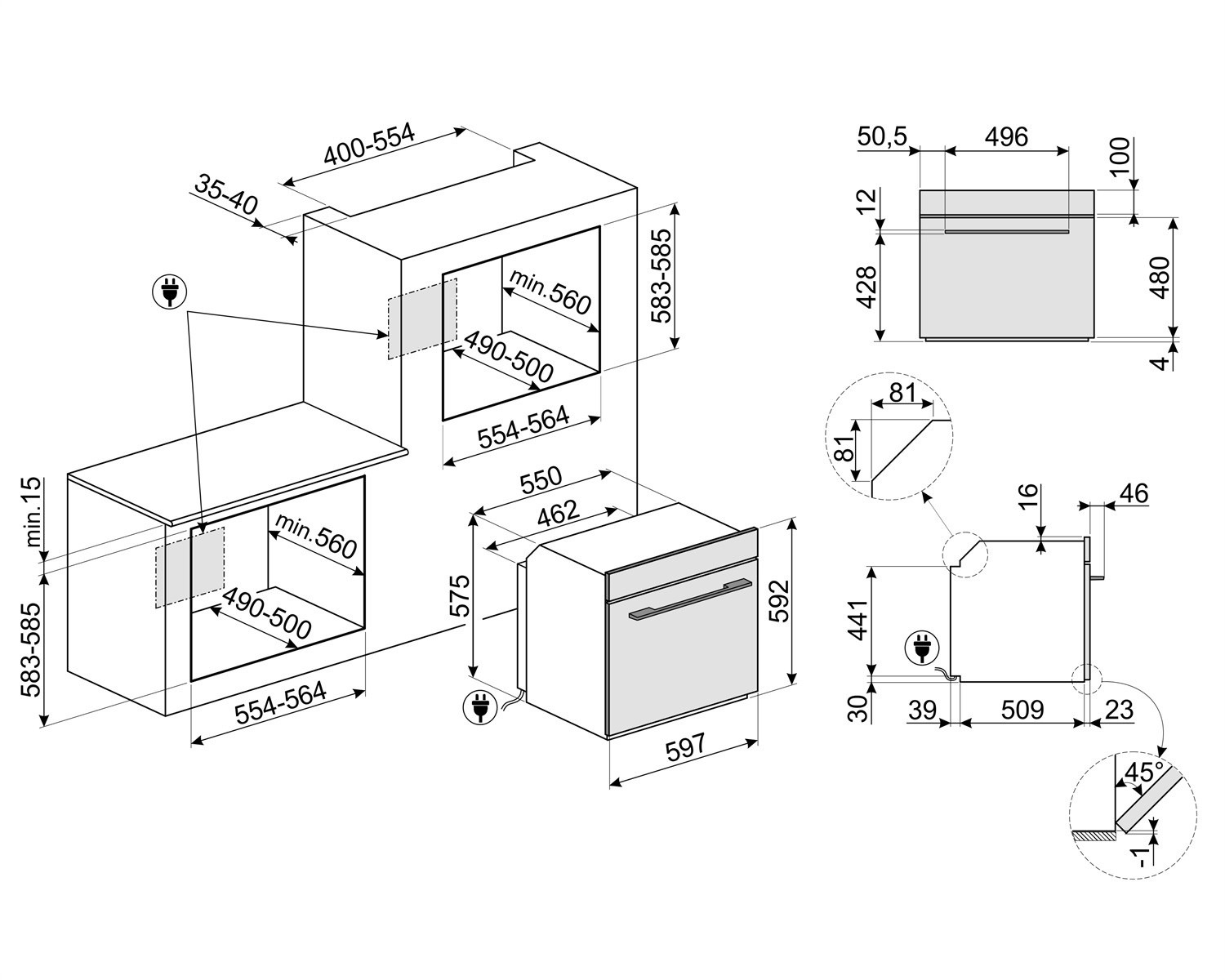 Купить Электрический духовой шкаф SMEG SFP6106WTPS — Фото 8