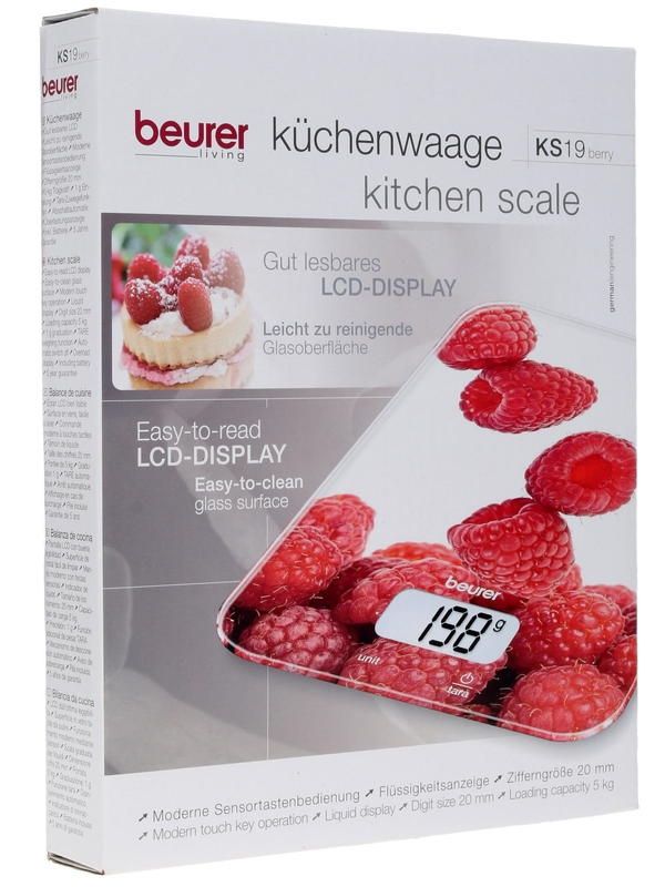 Купить Кухонные весы BEURER KS19 berry/ягоды — Фото 2