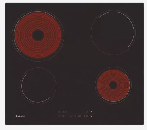 Электрическая варочная панель CANDY CH64CCBRU																		 — описание, фото, цены в интернет-магазине PT Stores