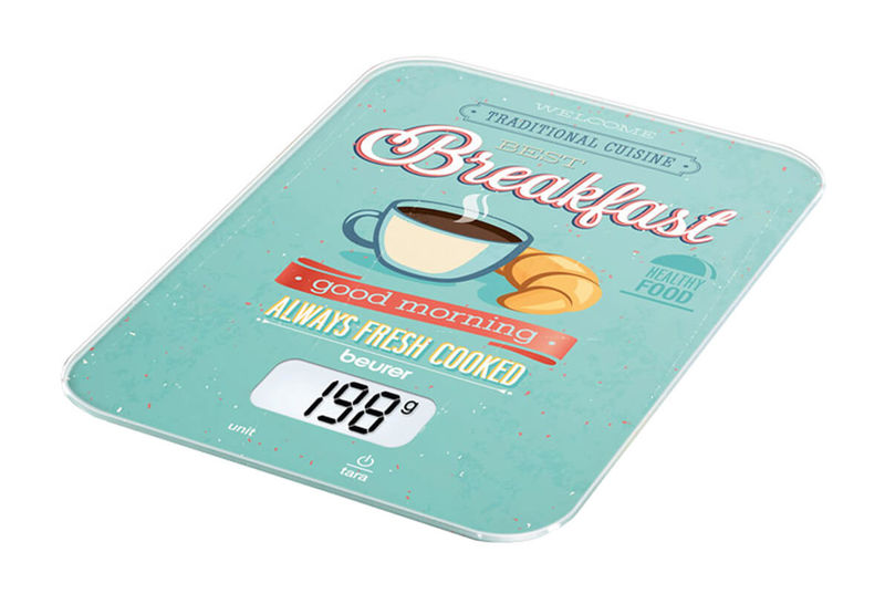 Кухонные весы BEURER KS19 Breakfast/завтрак																		 — описание, фото, цены в интернет-магазине PT Stores