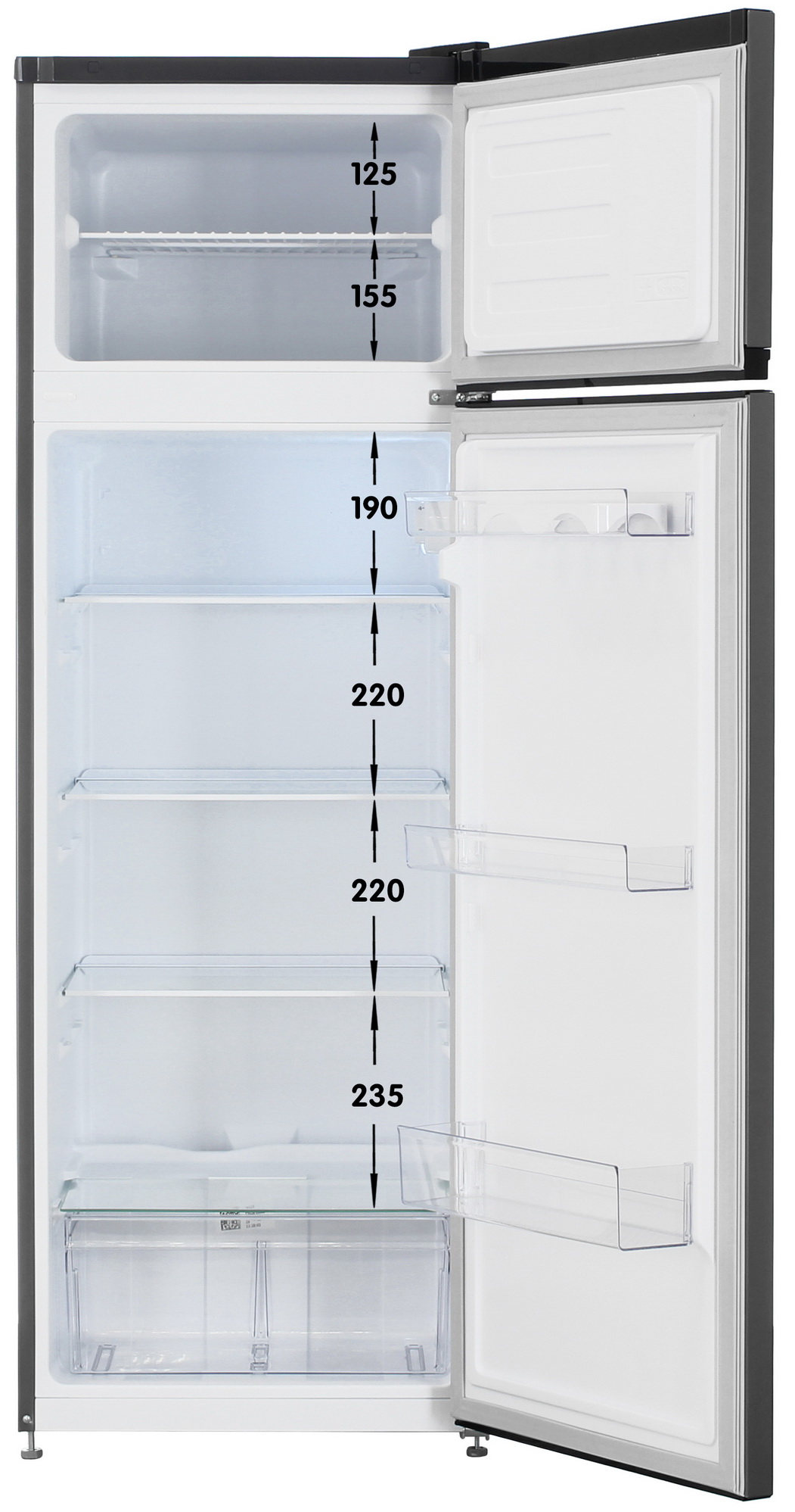 Купить Двухкамерный холодильник BEKO B1RDSK280G — Фото 4