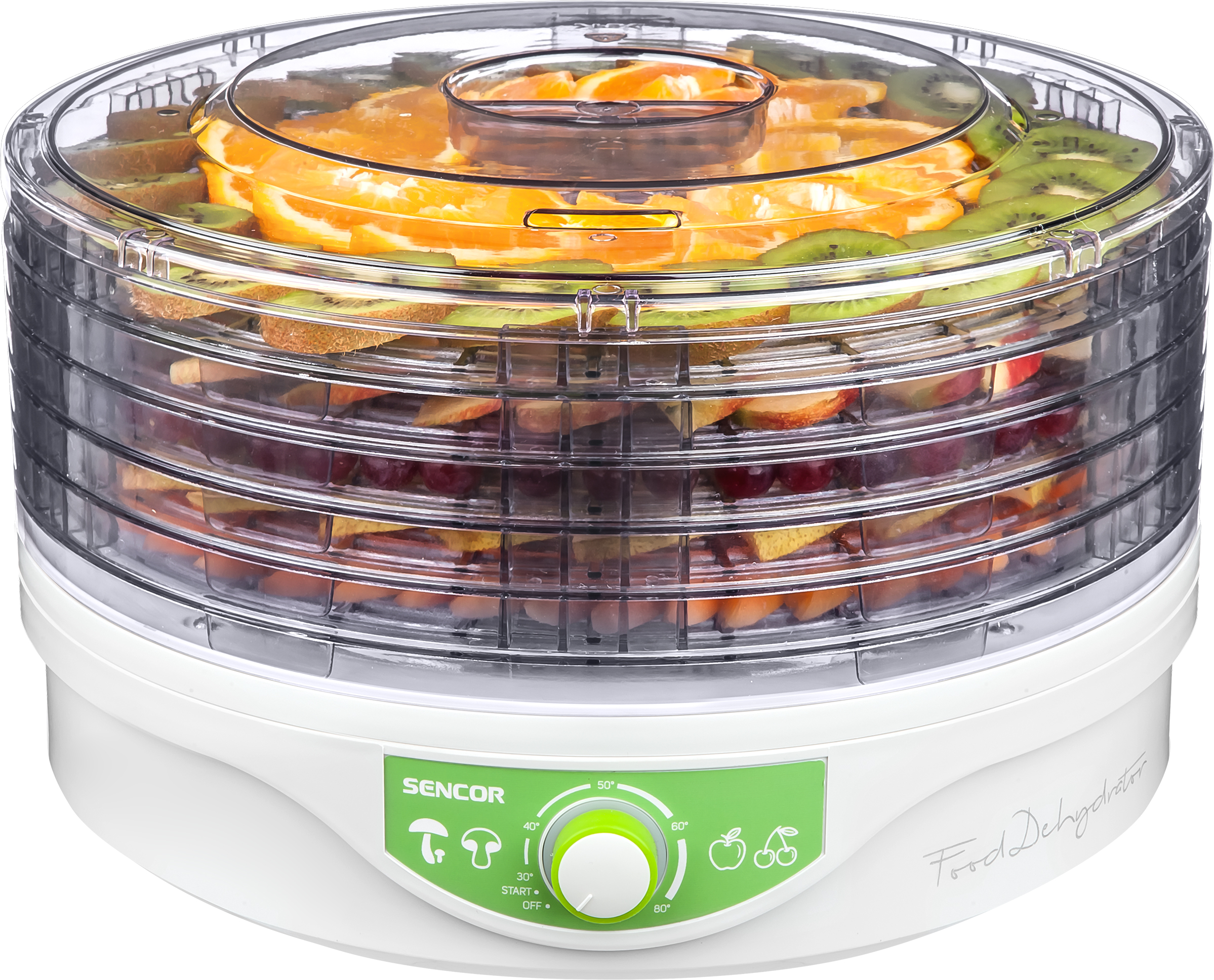 Купить Сушилка для овощей и фруктов Sencor SFD 2105WH — Фото 2