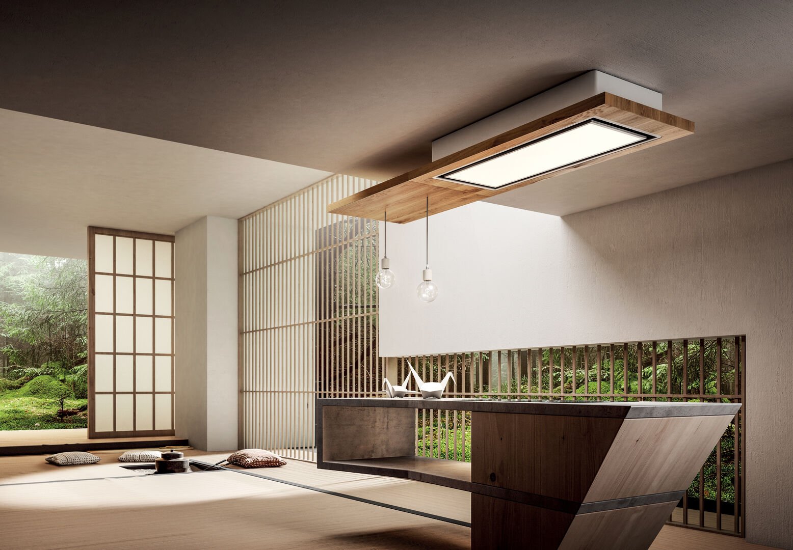 Купить Островная вытяжка ELICA Lullaby @ WOOD/A/120 — Фото 3