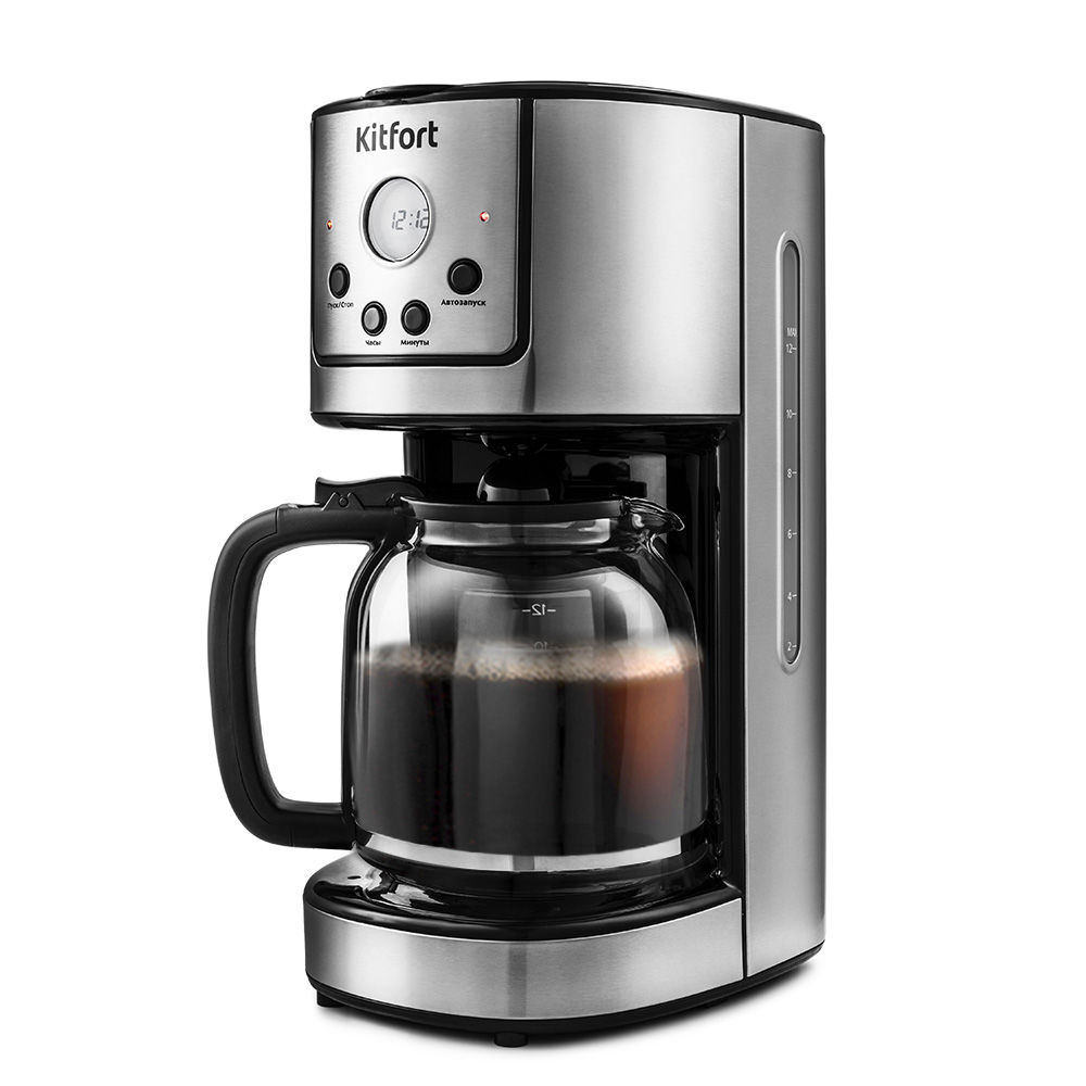 Кофеварка Kitfort КТ-732																		 — описание, фото, цены в интернет-магазине PT Stores