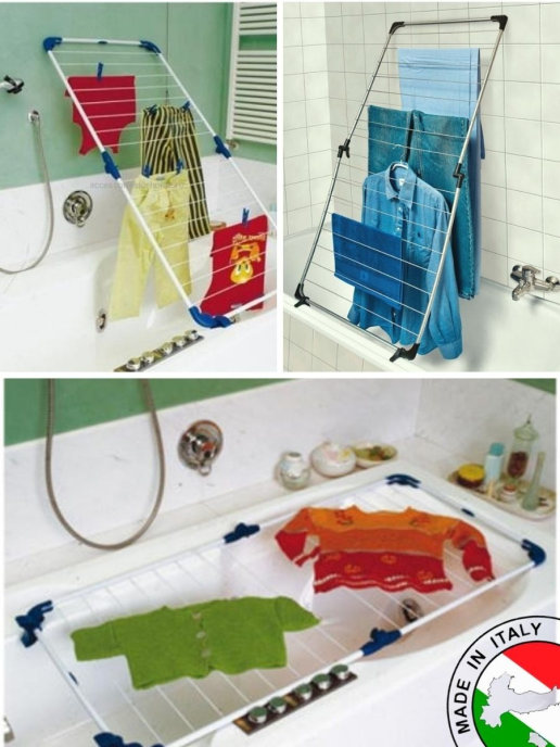 Купить Сушилка для белья GIMI Сушилка Alablock Gimi на ванну 10м — Фото 3