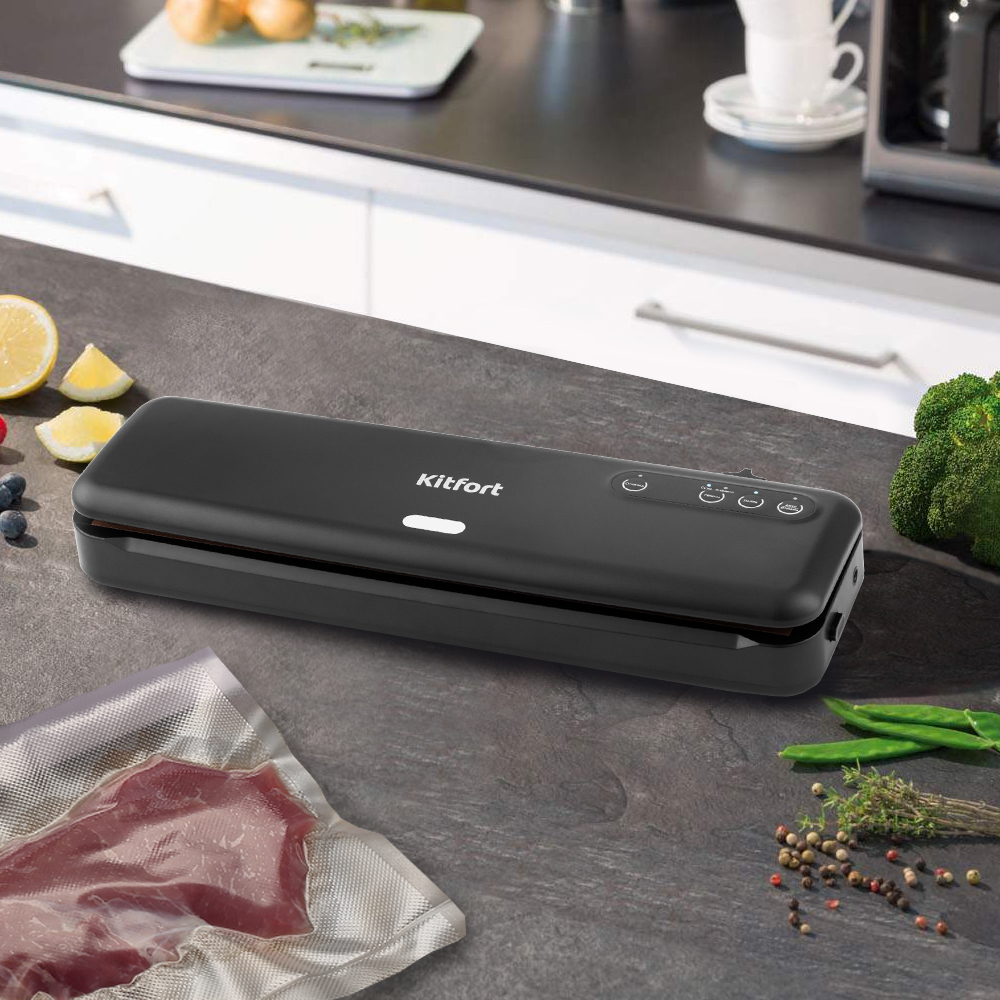 Купить Вакууматор Kitfort KT-1509-1 черный — Фото 2