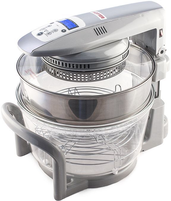 Купить Электрический гриль Hotter HX-1057 Platinum сер/сер — Фото 2