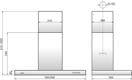 Купить Купольная вытяжка ELIKOR Опал 90Н-650-Э3Д нерж — Фото 3