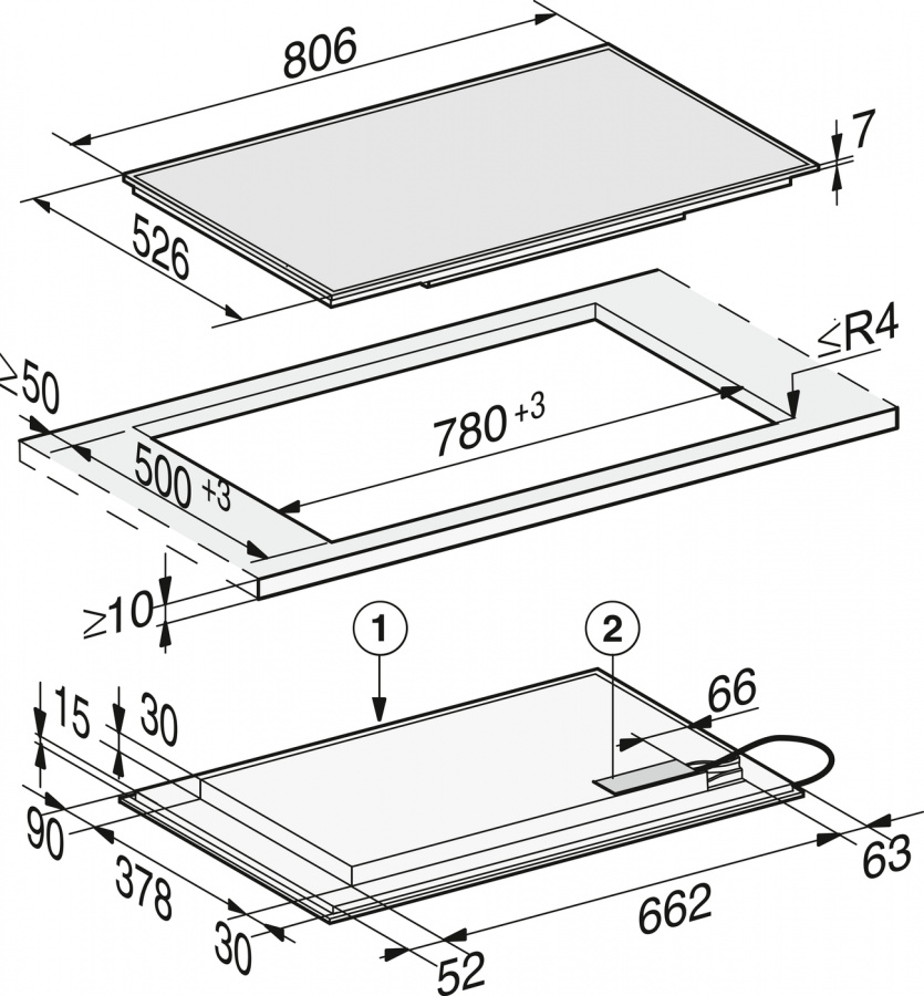 Купить Индукционная варочная панель Miele KM 7575 FR — Фото 3