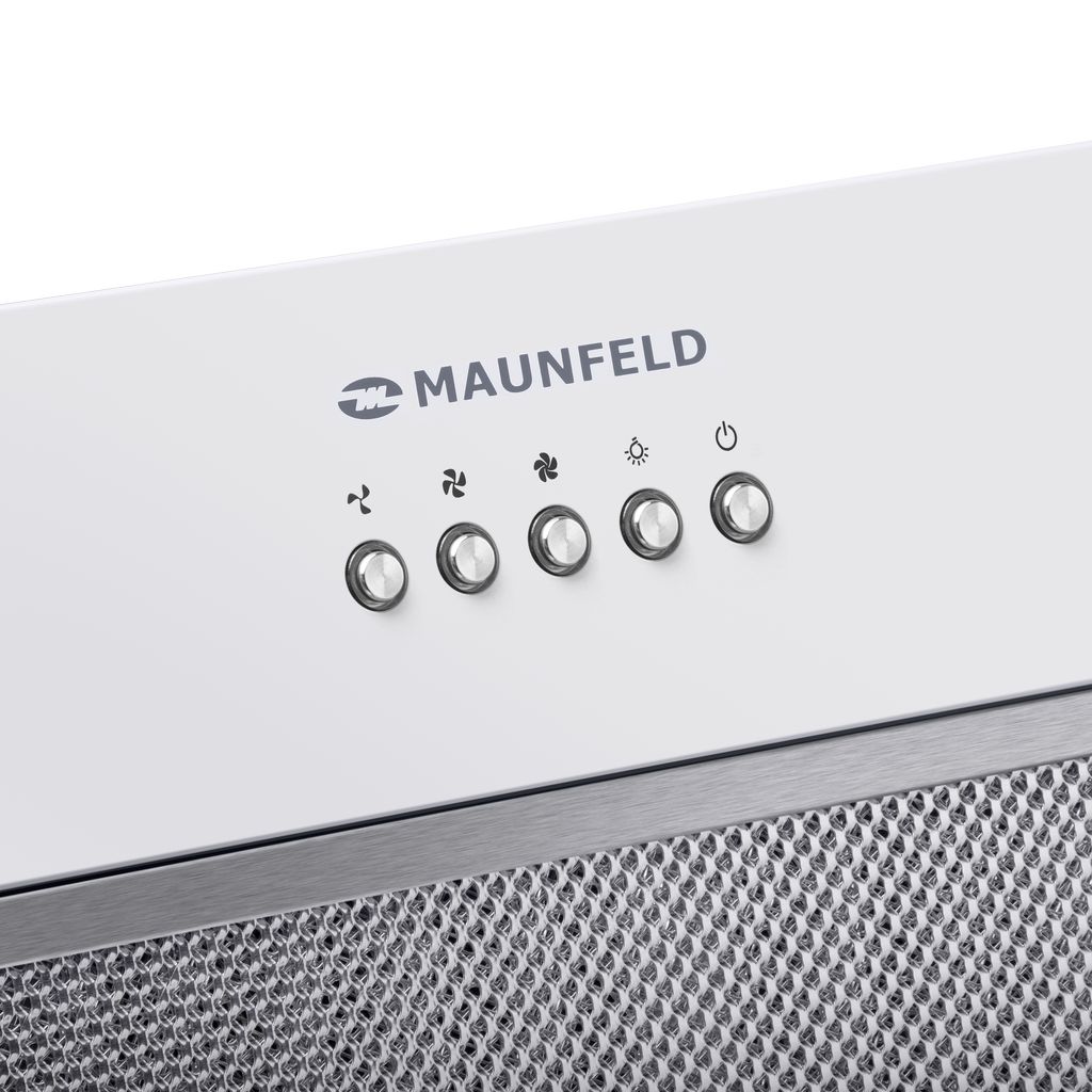 Купить Вытяжка встраиваемая MAUNFELD TRAPEZE 602M белый — Фото 7