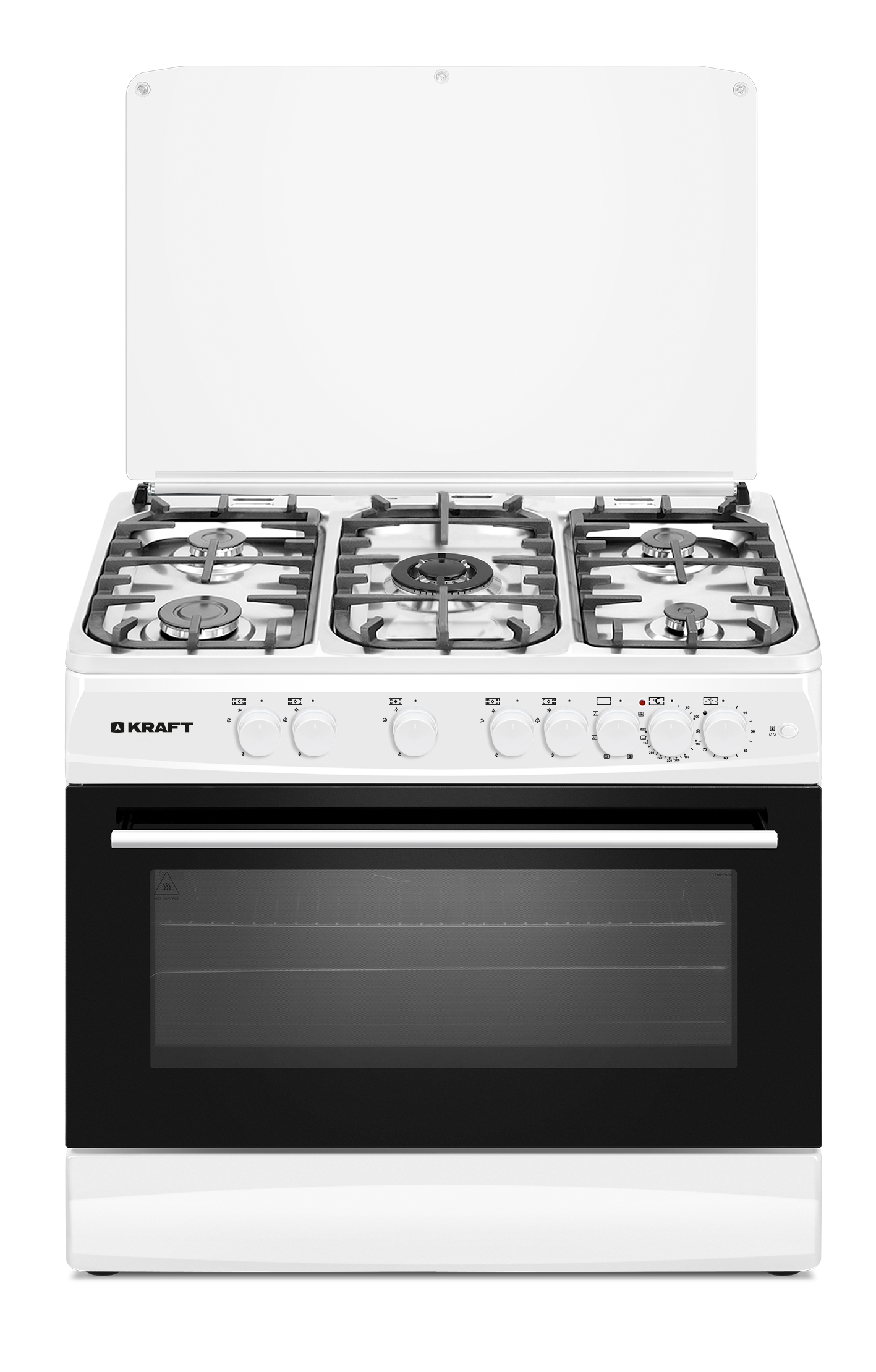 Комбинированная плита KRAFT KF-FSK9407AEWI																		 — описание, фото, цены в интернет-магазине PT Stores