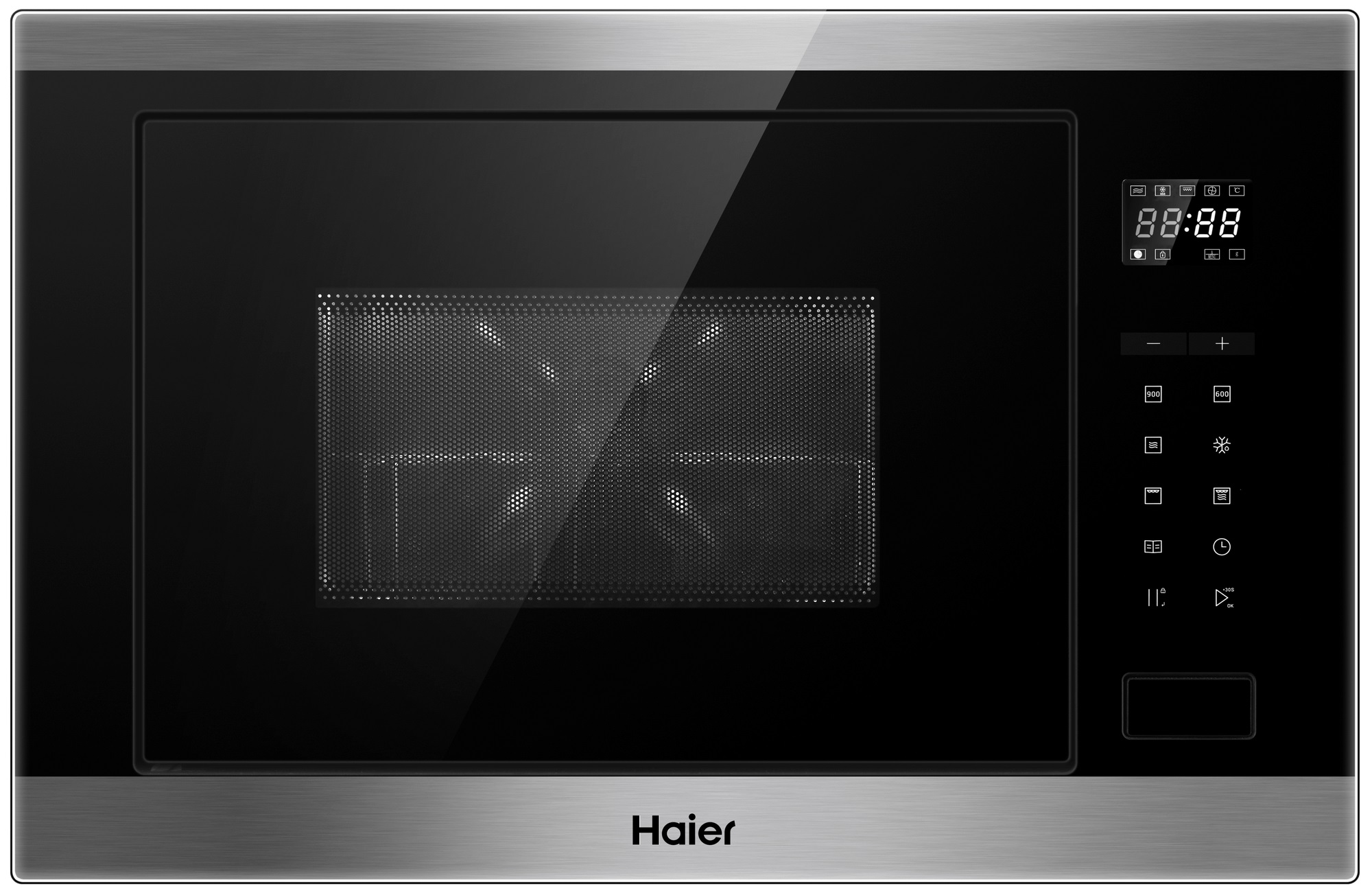 Встраиваемая СВЧ печь Haier HMX-BTG259X																		 — описание, фото, цены в интернет-магазине PT Stores