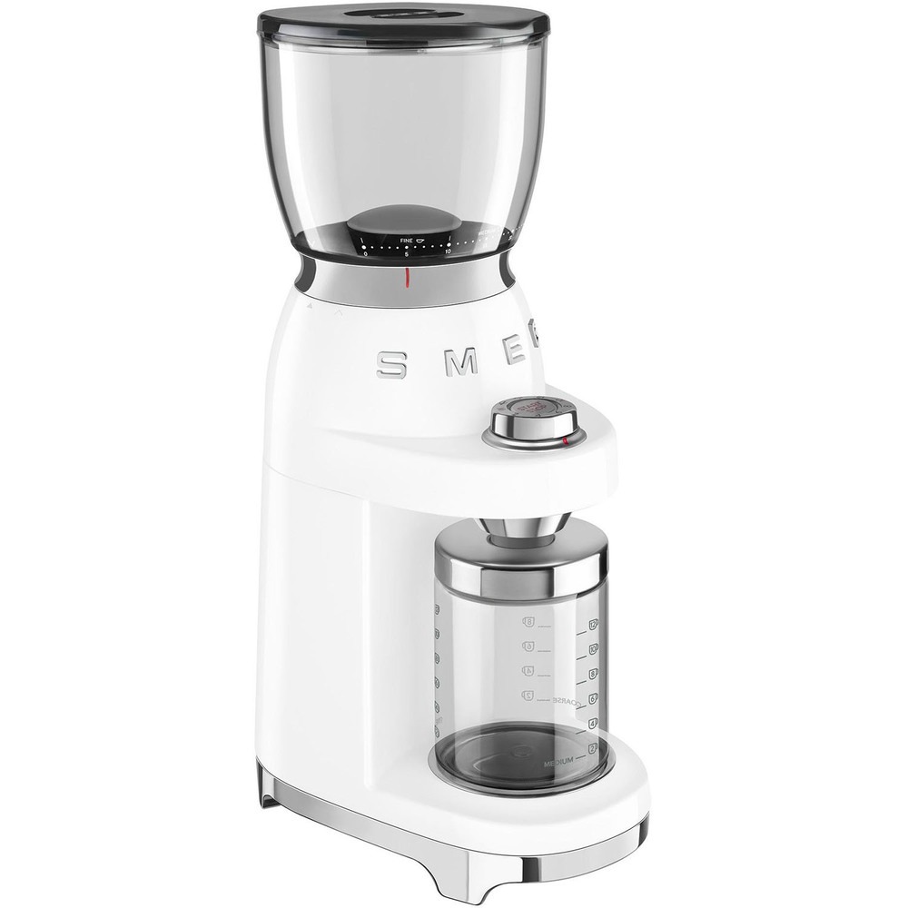Кофемолка SMEG CGF01WHEU																		 — описание, фото, цены в интернет-магазине PT Stores