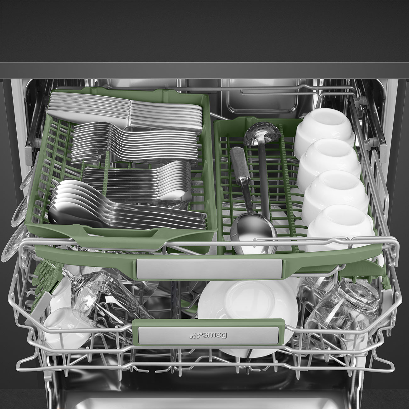 Купить Встраиваемая посудомоечная машина Smeg STL7322BQL — Фото 4