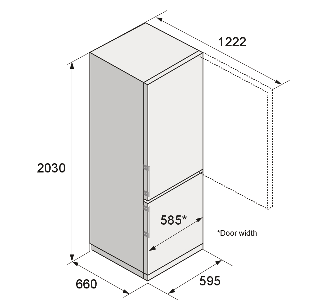 Купить Двухкамерный холодильник Asko RFC226RNBS1 — Фото 5