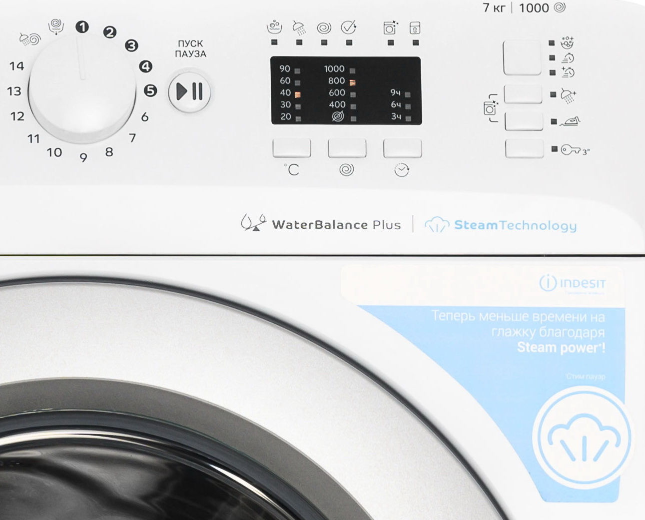 Купить Стиральная машина Indesit BWSA 7109 WSV RU — Фото 3