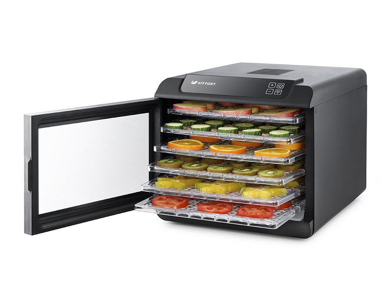 Купить Сушилка для овощей и фруктов Kitfort KT-1905 — Фото 3