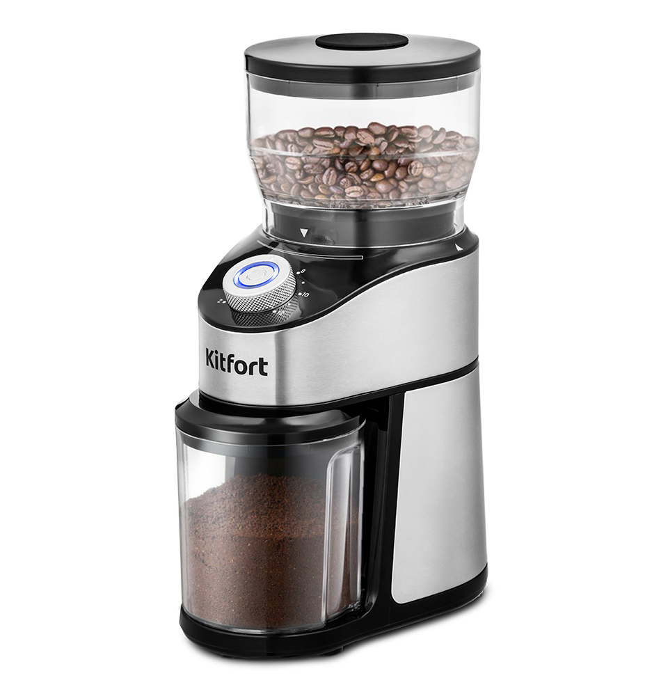 Кофемолка Kitfort KT-744																		 — описание, фото, цены в интернет-магазине PT Stores