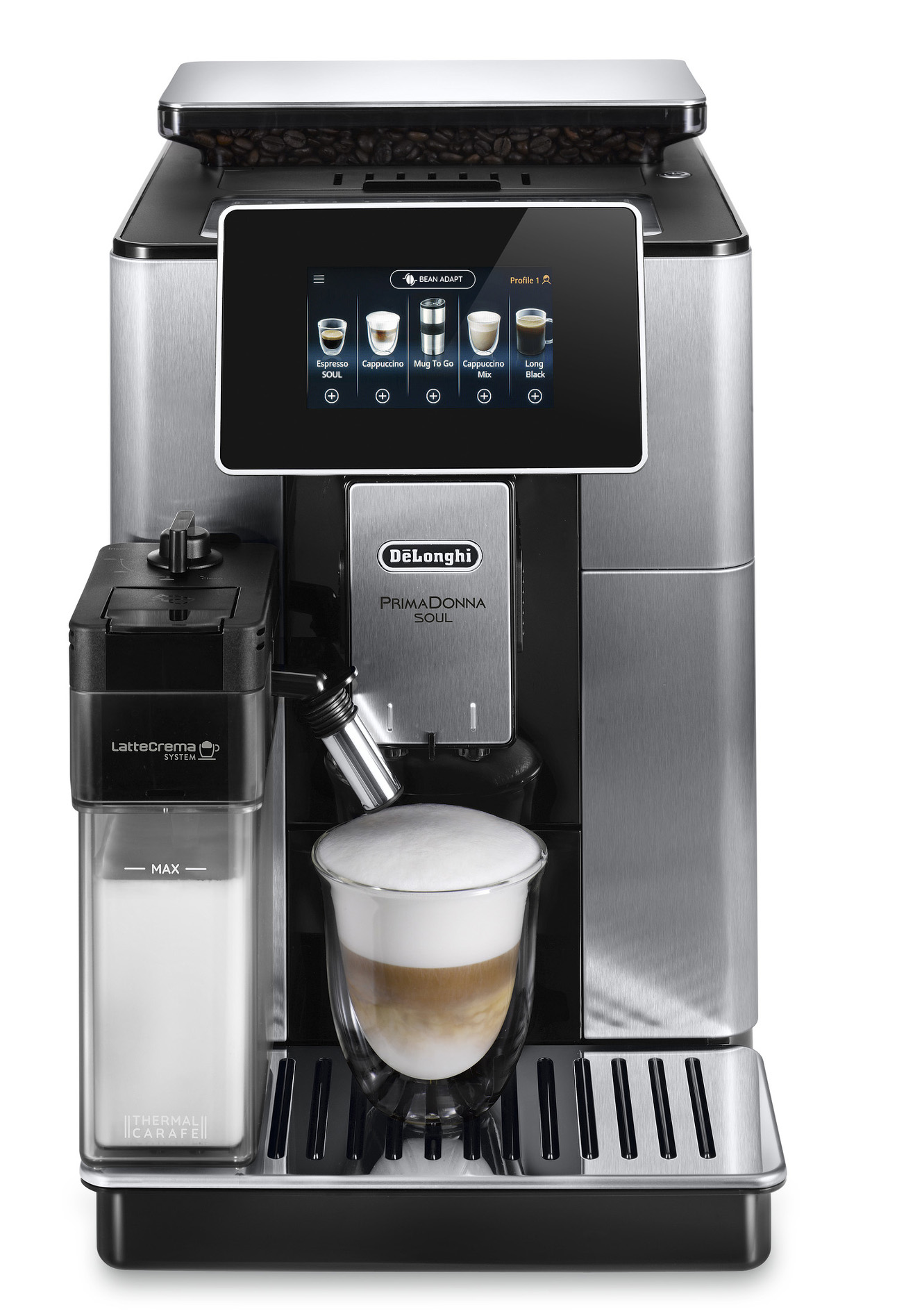 Кофемашина Delonghi ECAM 610.74.MB																		 — описание, фото, цены в интернет-магазине PT Stores