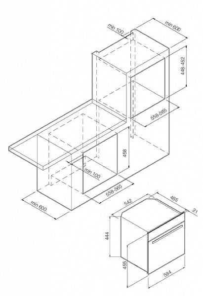 Купить Встраиваемая СВЧ печь GRAUDE MWGK 45.0 EL — Фото 3