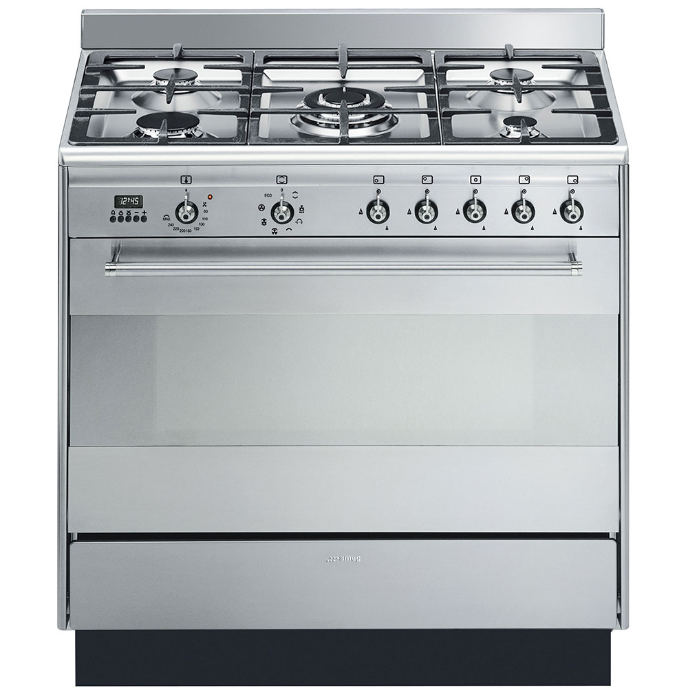Комбинированная плита Smeg SUK91MFX9																		 — описание, фото, цены в интернет-магазине PT Stores