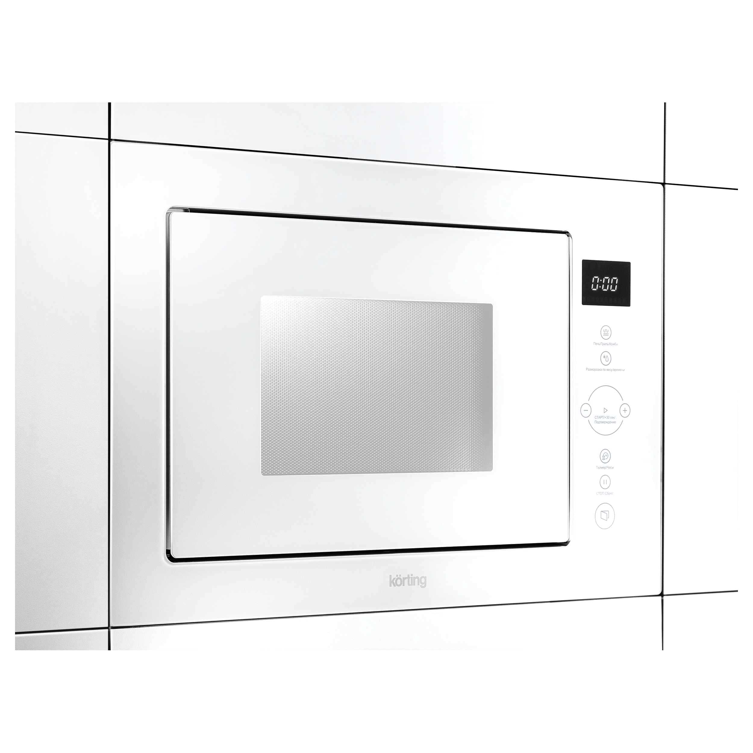 Купить Встраиваемая СВЧ печь KORTING KMI 825 TGW — Фото 2