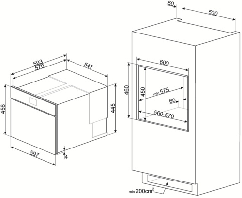 Купить Прочая техника SMEG SAB4604NX — Фото 9