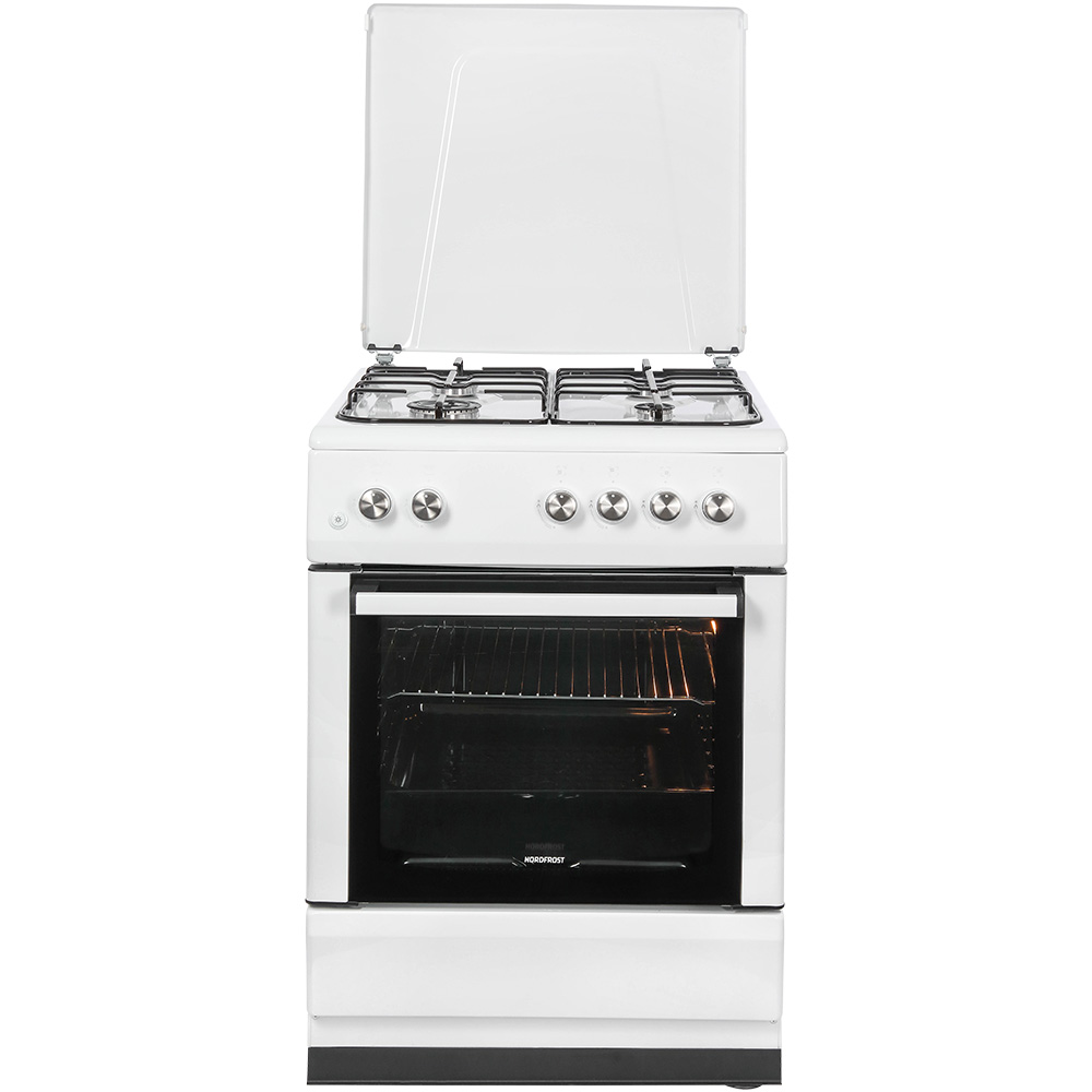 Газовая плита NORDFROST GG 6061 W																		 — описание, фото, цены в интернет-магазине PT Stores