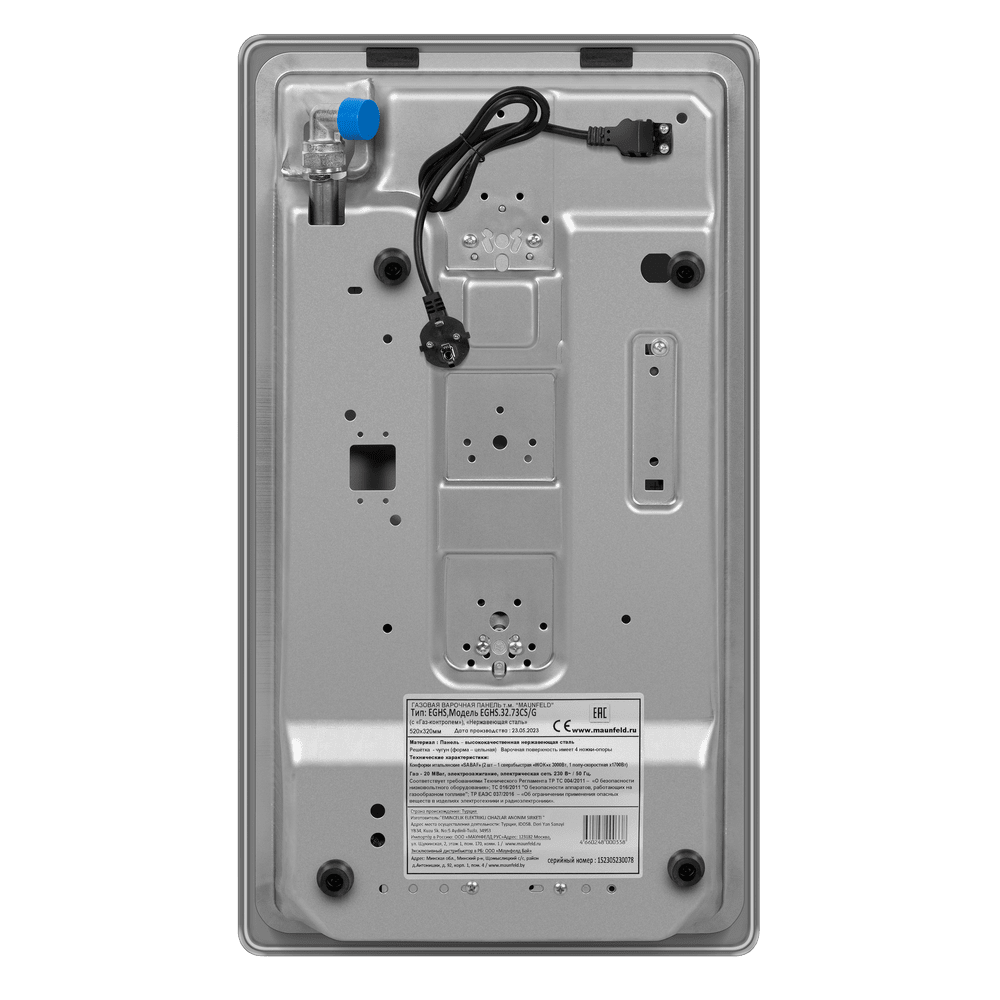 Купить Газовая варочная панель MAUNFELD EGHS.32.73CS/G — Фото 11
