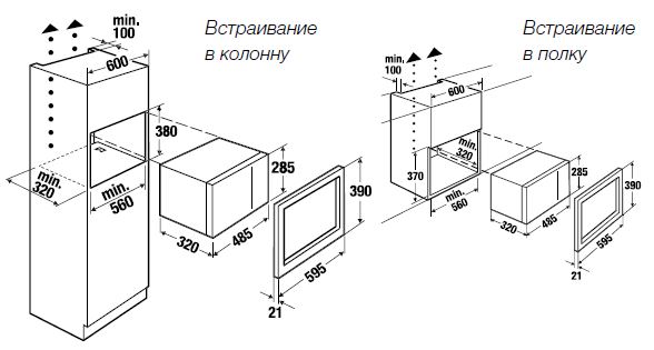 Купить Встраиваемая СВЧ печь KUPPERSBUSCH M 6120.0 S — Фото 2