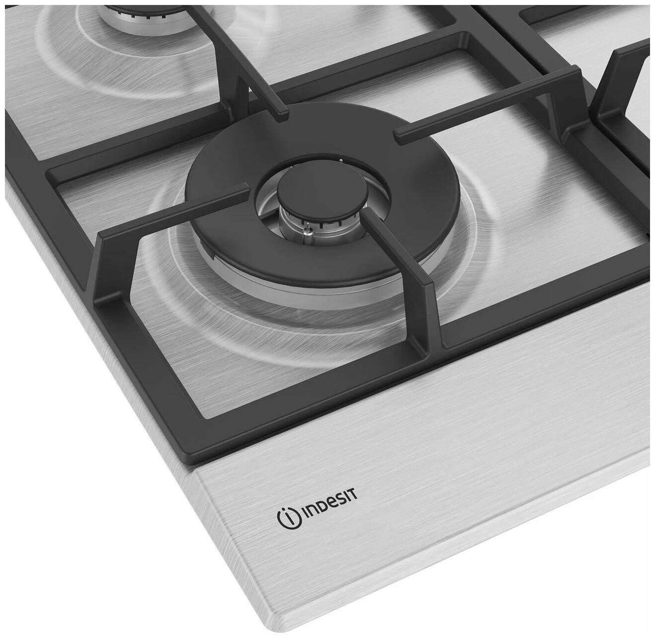 Купить Газовая варочная панель Indesit THPM 642 W/IX/I — Фото 4