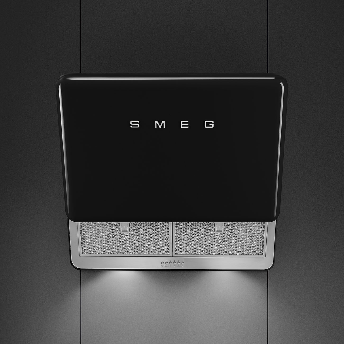 Купить Наклонная вытяжка SMEG KFAB75BL — Фото 2