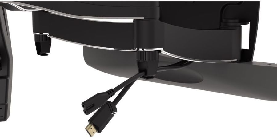 Купить Кронштейн Hama Fullmotion TV Premium черный 37"-90" — Фото 2