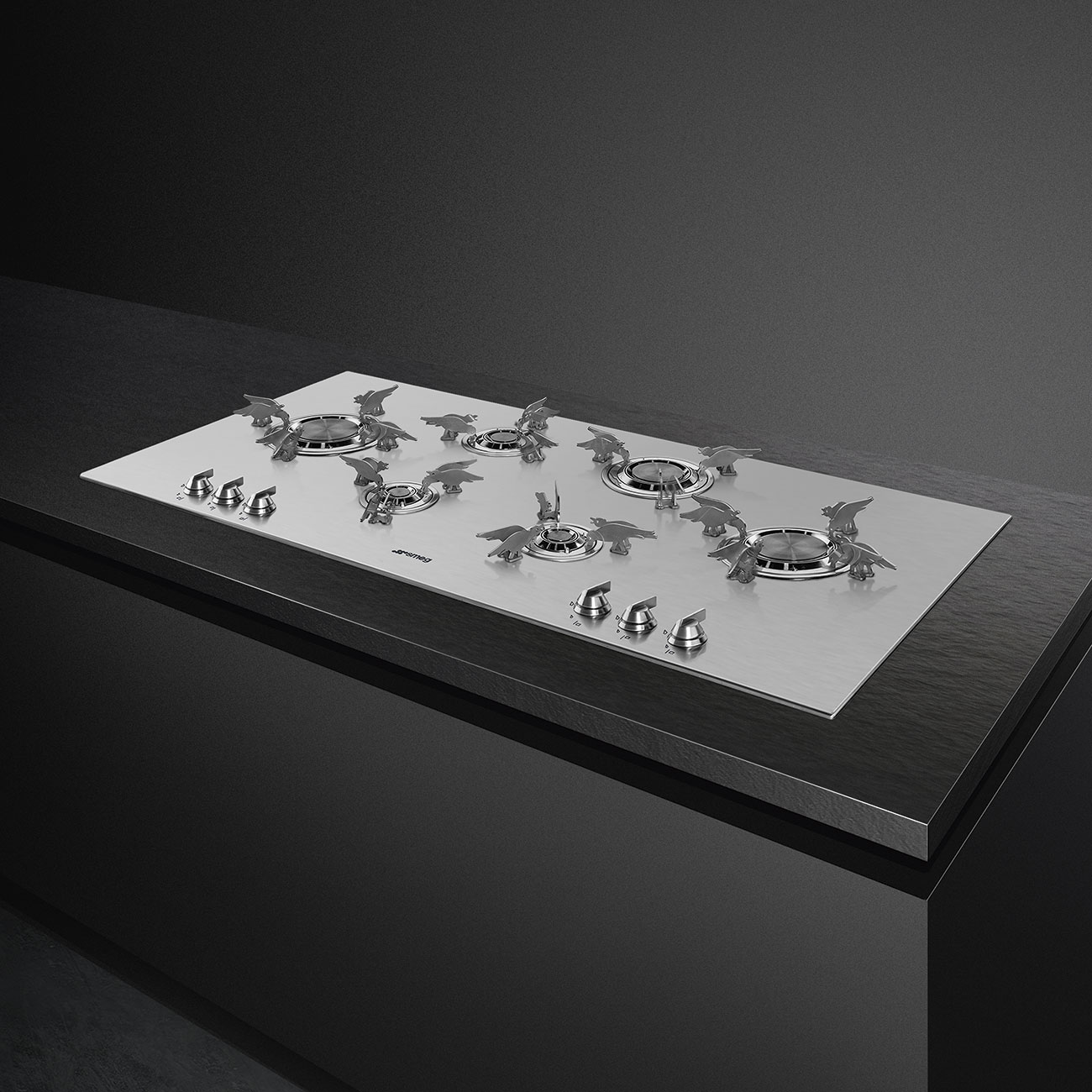 Купить Газовая варочная панель SMEG PXL6106 — Фото 5