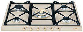 Газовая варочная панель SMEG SPR876PGH																		 — описание, фото, цены в интернет-магазине PT Stores
