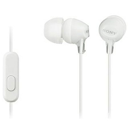 Наушники SONY MDR-EX15AP белые																		 — описание, фото, цены в интернет-магазине PT Stores