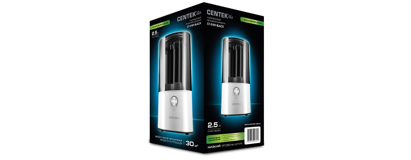 Купить Увлажнитель воздуха CENTEK CT-5101 черн — Фото 3