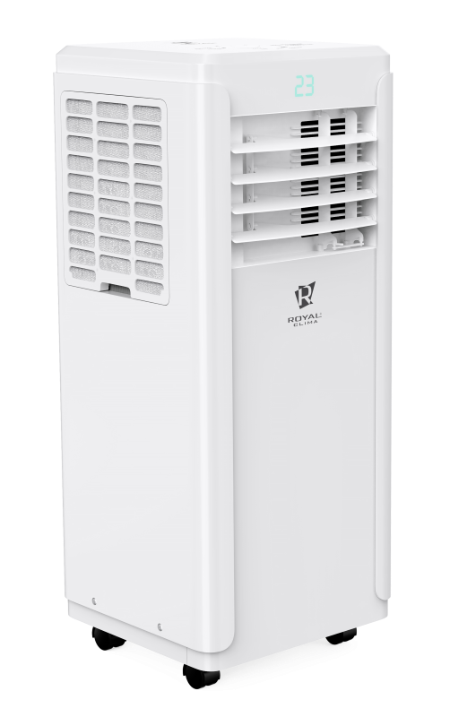 Купить Мобильный кондиционер Royal Clima RM-MD40CN-E серебристый/белый — Фото 3